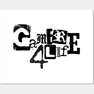 Gamer 4 Life text 15.0 Posters and Art